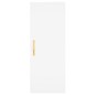 vidaXL Aparador alto madera contrachapada blanco 34,5x34x180 cm vidaXL Aparador alto madera contrachapada blanco 34,5x34x180 cm