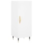 vidaXL Aparador alto madera contrachapada blanco 34,5x34x180 cm vidaXL Aparador alto madera contrachapada blanco 34,5x34x180 cm