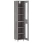 vidaXL Aparador alto madera contrachapada gris Sonoma 34,5x34x180 cm vidaXL Aparador alto madera contrachapada gris Sonoma 34,5x34x180 cm