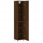 vidaXL Aparador alto madera contrachapada roble marrón 34,5x34x180 cm vidaXL Aparador alto madera contrachapada roble marrón 34,5x34x180 cm