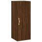 vidaXL Aparador alto madera contrachapada roble marrón 34,5x34x180 cm vidaXL Aparador alto madera contrachapada roble marrón 34,5x34x180 cm