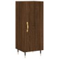 vidaXL Aparador alto madera contrachapada roble marrón 34,5x34x180 cm vidaXL Aparador alto madera contrachapada roble marrón 34,5x34x180 cm
