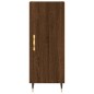 vidaXL Aparador alto madera contrachapada roble marrón 34,5x34x180 cm vidaXL Aparador alto madera contrachapada roble marrón 34,5x34x180 cm