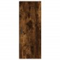 vidaXL Aparador de madera contrachapada roble ahumado 34,5x34x180 cm vidaXL Aparador de madera contrachapada roble ahumado 34,5x34x180 cm