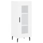 vidaXL Aparador alto madera contrachapada blanco 34,5x34x180 cm vidaXL Aparador alto madera contrachapada blanco 34,5x34x180 cm