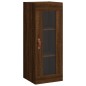 vidaXL Aparador alto madera contrachapada roble marrón 34,5x34x180 cm vidaXL Aparador alto madera contrachapada roble marrón 34,5x34x180 cm