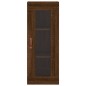 vidaXL Aparador alto madera contrachapada roble marrón 34,5x34x180 cm vidaXL Aparador alto madera contrachapada roble marrón 34,5x34x180 cm