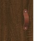 vidaXL Aparador alto madera contrachapada roble marrón 34,5x34x180 cm vidaXL Aparador alto madera contrachapada roble marrón 34,5x34x180 cm