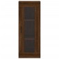vidaXL Aparador alto madera contrachapada roble marrón 34,5x34x180 cm vidaXL Aparador alto madera contrachapada roble marrón 34,5x34x180 cm