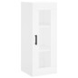 vidaXL Aparador alto madera contrachapada blanco 34,5x34x180 cm vidaXL Aparador alto madera contrachapada blanco 34,5x34x180 cm