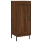 vidaXL Aparador alto madera contrachapada roble marrón 34,5x34x180 cm vidaXL Aparador alto madera contrachapada roble marrón 34,5x34x180 cm