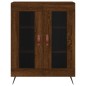 vidaXL Aparador alto madera contrachapada marrón roble 69,5x34x180 cm vidaXL Aparador alto madera contrachapada marrón roble 69,5x34x180 cm
