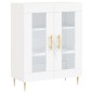 vidaXL Aparador alto madera contrachapada blanco 69,5x34x180 cm vidaXL Aparador alto madera contrachapada blanco 69,5x34x180 cm