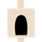 vidaXL Rascador para gatos con postes de sisal crema 180 cm vidaXL Rascador para gatos con postes de sisal crema 180 cm