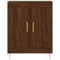 vidaXL Aparador alto madera contrachapada marrón roble 69,5x34x180 cm vidaXL Aparador alto madera contrachapada marrón roble 69,5x34x180 cm