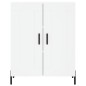 vidaXL Aparador alto madera contrachapada blanco 69,5x34x180 cm vidaXL Aparador alto madera contrachapada blanco 69,5x34x180 cm
