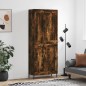 vidaXL Aparador alto madera contrachapada roble ahumado 69,5x34x180 cm vidaXL Aparador alto madera contrachapada roble ahumado 69,5x34x180 cm