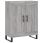 vidaXL Aparador alto madera contrachapada gris sonoma 69,5x34x180 cm vidaXL Aparador alto madera contrachapada gris sonoma 69,5x34x180 cm