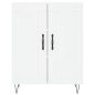 vidaXL Aparador alto madera contrachapada blanco 69,5x34x180 cm vidaXL Aparador alto madera contrachapada blanco 69,5x34x180 cm
