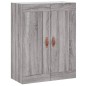 vidaXL Aparador alto madera contrachapada gris sonoma 69,5x34x180 cm vidaXL Aparador alto madera contrachapada gris sonoma 69,5x34x180 cm