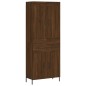 vidaXL Aparador alto madera contrachapada marrón roble 69,5x34x180 cm vidaXL Aparador alto madera contrachapada marrón roble 69,5x34x180 cm