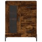 vidaXL Aparador alto madera contrachapada roble ahumado 69,5x34x180 cm vidaXL Aparador alto madera contrachapada roble ahumado 69,5x34x180 cm