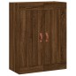 vidaXL Aparador alto madera contrachapada marrón roble 69,5x34x180 cm vidaXL Aparador alto madera contrachapada marrón roble 69,5x34x180 cm