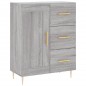 vidaXL Aparador alto madera contrachapada gris sonoma 69,5x34x180 cm vidaXL Aparador alto madera contrachapada gris sonoma 69,5x34x180 cm