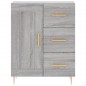 vidaXL Aparador alto madera contrachapada gris sonoma 69,5x34x180 cm vidaXL Aparador alto madera contrachapada gris sonoma 69,5x34x180 cm