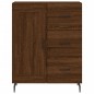 vidaXL Aparador alto madera contrachapada marrón roble 69,5x34x180 cm vidaXL Aparador alto madera contrachapada marrón roble 69,5x34x180 cm