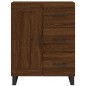 vidaXL Aparador alto madera contrachapada marrón roble 69,5x34x180 cm vidaXL Aparador alto madera contrachapada marrón roble 69,5x34x180 cm