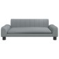 vidaXL Cama para perros de tela gris claro 90x53x30 cm vidaXL Cama para perros de tela gris claro 90x53x30 cm