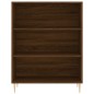 vidaXL Aparador alto madera contrachapada marrón roble 69,5x34x180 cm vidaXL Aparador alto madera contrachapada marrón roble 69,5x34x180 cm
