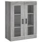 vidaXL Aparador alto madera contrachapada gris sonoma 69,5x34x180 cm vidaXL Aparador alto madera contrachapada gris sonoma 69,5x34x180 cm