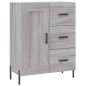 vidaXL Aparador alto madera contrachapada gris sonoma 69,5x34x180 cm vidaXL Aparador alto madera contrachapada gris sonoma 69,5x34x180 cm
