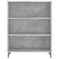vidaXL Aparador alto madera contrachapada gris hormigón 69,5x34x180 cm vidaXL Aparador alto madera contrachapada gris hormigón 69,5x34x180 cm