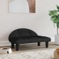 vidaXL Cama para perros de terciopelo negra 70x52x30 cm vidaXL Cama para perros de terciopelo negra 70x52x30 cm