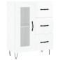 vidaXL Aparador alto madera contrachapada blanco brillo 69,5x34x180 cm vidaXL Aparador alto madera contrachapada blanco brillo 69,5x34x180 cm