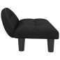 vidaXL Cama para perros de terciopelo negra 70x52x30 cm vidaXL Cama para perros de terciopelo negra 70x52x30 cm