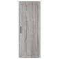 vidaXL Aparador alto madera contrachapada gris Sonoma 34,5x34x180 cm vidaXL Aparador alto madera contrachapada gris Sonoma 34,5x34x180 cm