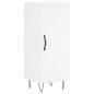 vidaXL Aparador alto madera contrachapada blanco 34,5x34x180 cm vidaXL Aparador alto madera contrachapada blanco 34,5x34x180 cm