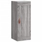 vidaXL Aparador alto madera contrachapada gris Sonoma 34,5x34x180 cm vidaXL Aparador alto madera contrachapada gris Sonoma 34,5x34x180 cm