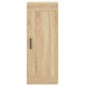 vidaXL Aparador de madera contrachapada roble Sonoma 34,5x34x180 cm vidaXL Aparador de madera contrachapada roble Sonoma 34,5x34x180 cm