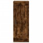vidaXL Aparador de madera contrachapada roble ahumado 34,5x34x180 cm vidaXL Aparador de madera contrachapada roble ahumado 34,5x34x180 cm