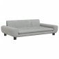 vidaXL Cama para perros de terciopelo gris claro 100x54x33 cm vidaXL Cama para perros de terciopelo gris claro 100x54x33 cm