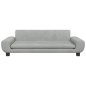 vidaXL Cama para perros de terciopelo gris claro 100x54x33 cm vidaXL Cama para perros de terciopelo gris claro 100x54x33 cm