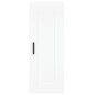 vidaXL Aparador alto madera contrachapada blanco 34,5x34x180 cm