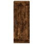 vidaXL Aparador de madera contrachapada roble ahumado 34,5x34x180 cm vidaXL Aparador de madera contrachapada roble ahumado 34,5x34x180 cm