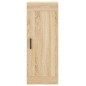 vidaXL Aparador de madera contrachapada roble Sonoma 34,5x34x180 cm vidaXL Aparador de madera contrachapada roble Sonoma 34,5x34x180 cm