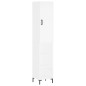 vidaXL Aparador alto madera contrachapada blanco 34,5x34x180 cm vidaXL Aparador alto madera contrachapada blanco 34,5x34x180 cm